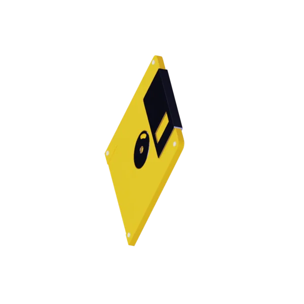 Floppy Disk 3D icon, view 5