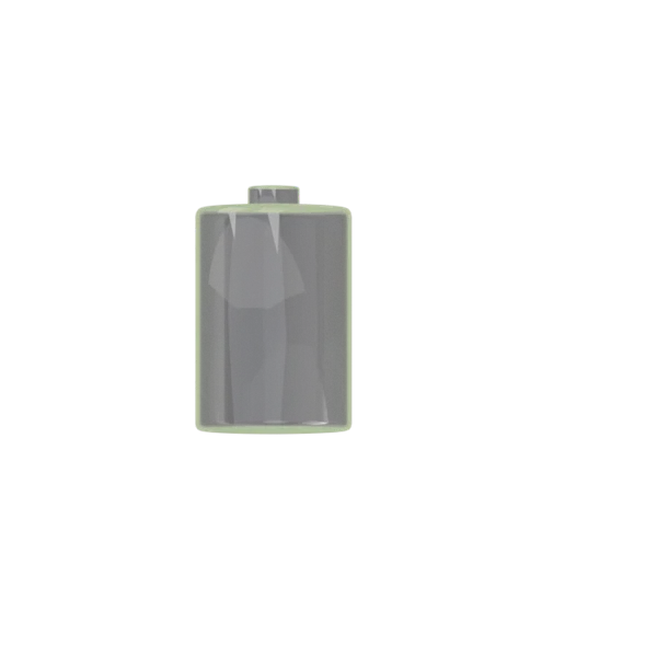 Battery - Empty 3D icon, view 2