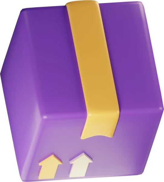 Box 3D icon, view 4