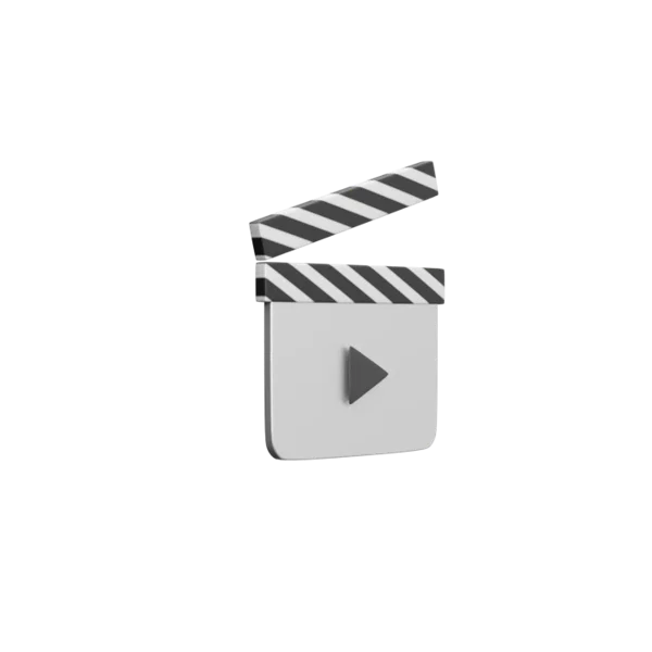 Animation 3D icon, view 3