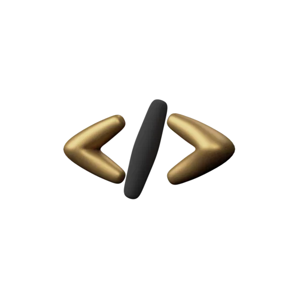 Code 3D icon, view 2