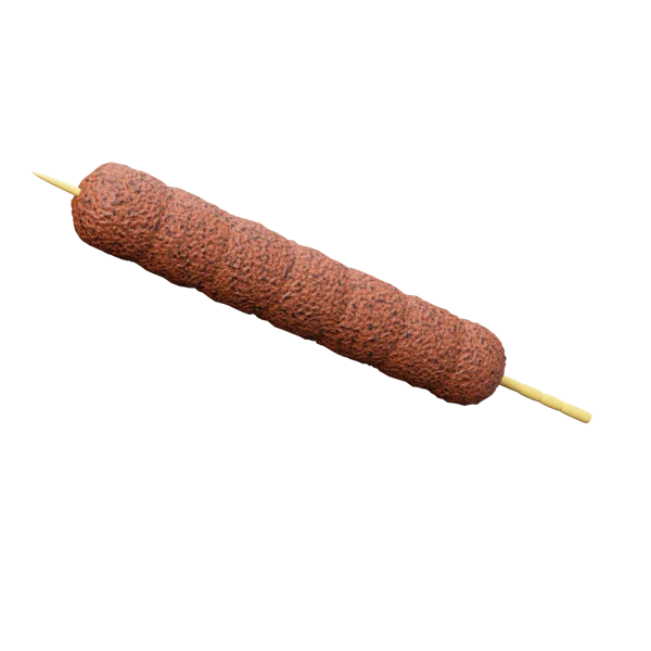 Meat on Stick 3D icon, view 1