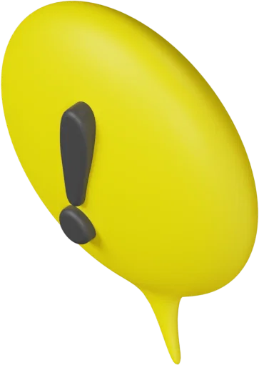 Speech Bubble 7 3D icon, view 5