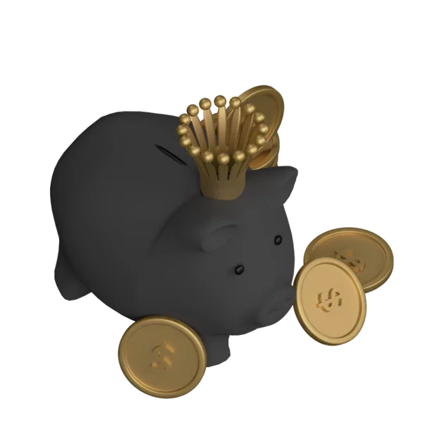 Ping on Coins 3D icon, view 4