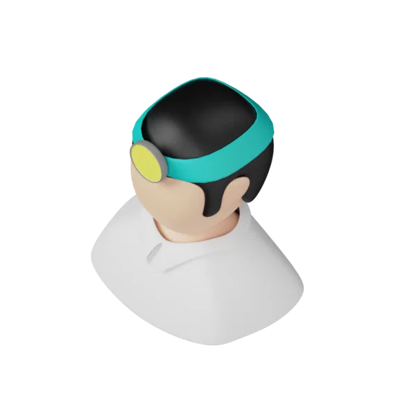 Doctor Male 3D icon, view 5