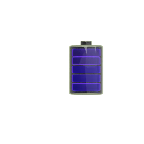Battery - Full 3D icon, view 3