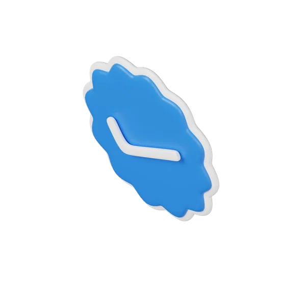 CheckMark 3D icon, view 5