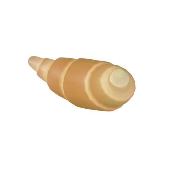 Croissant 3D icon, view 5