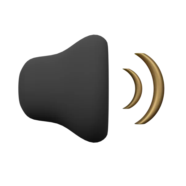 Siren 3 3D icon, view 1