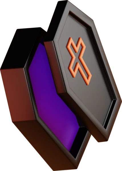 Coffin 3D icon, view 4