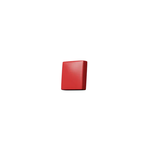 Media Buttons - Stop 3D icon, view 2