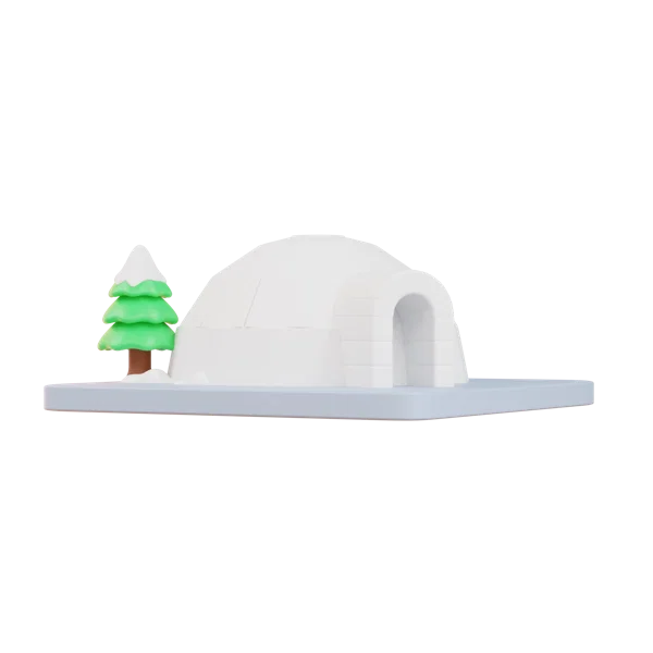 Snow Home 3D icon, view 2