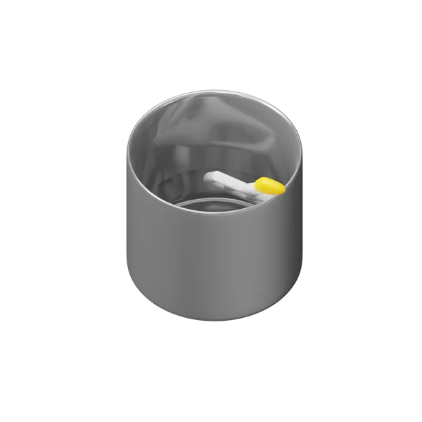 Pot with Ladle 3D icon, view 5