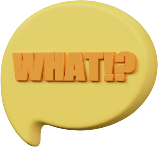 Speech Bubble 25 3D icon, view 2