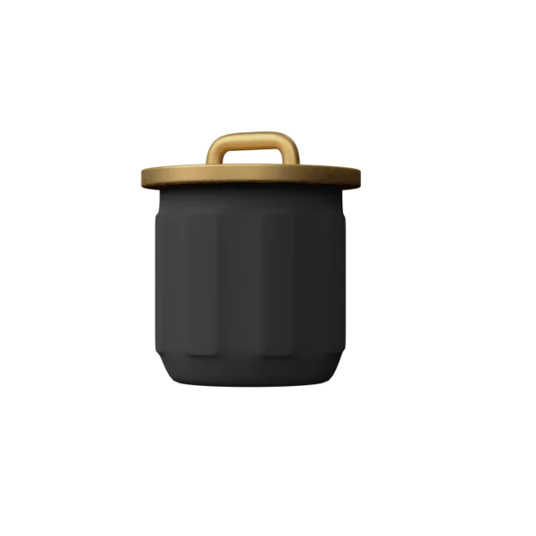 Bin 3D icon, view 2
