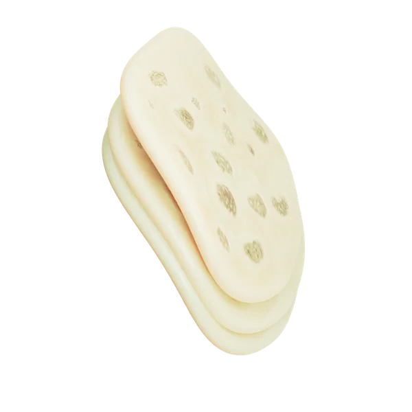 Naan 3D icon, view 4