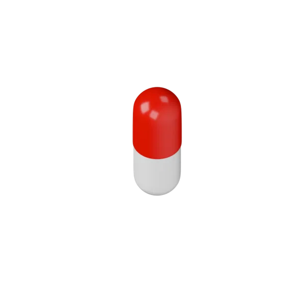 Pill 2 3D icon, view 5