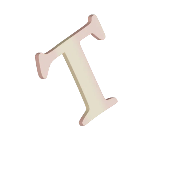 Type 3D icon, view 4