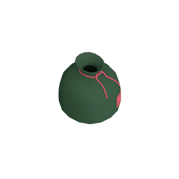 Bag 3D icon, view 4
