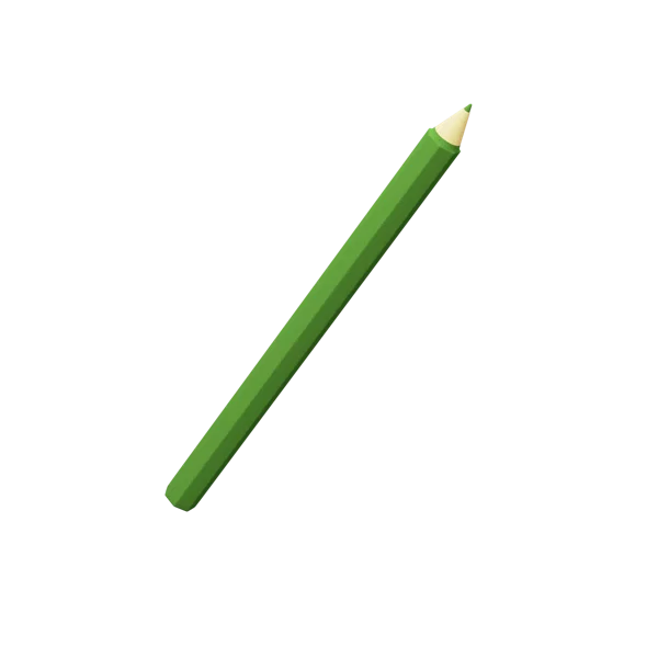Pencil 3D icon, view 1