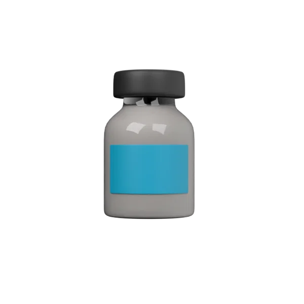 Vial 3D icon, view 1