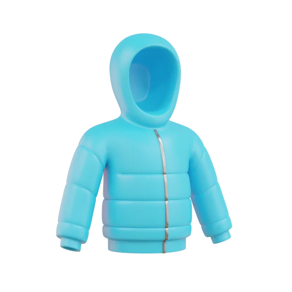 Jacket 3D icon, view 1