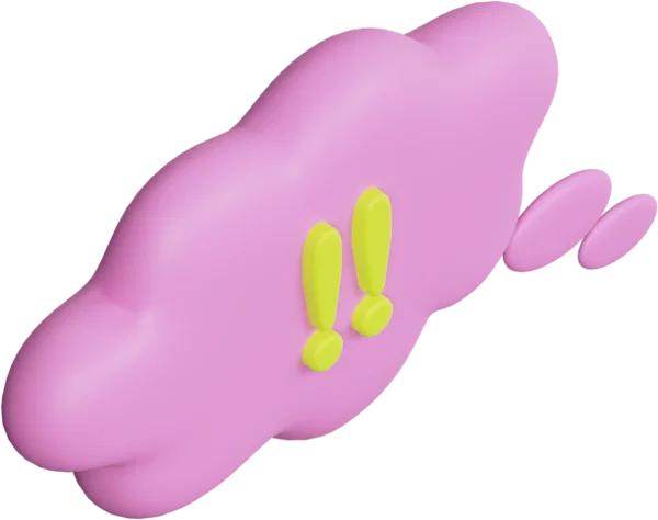 Speech Bubble 39 3D icon, view 4