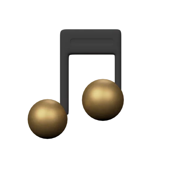 Note 3D icon, view 1