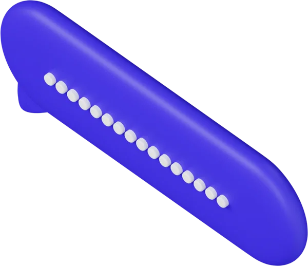 Speech Bubble 29 3D icon, view 5