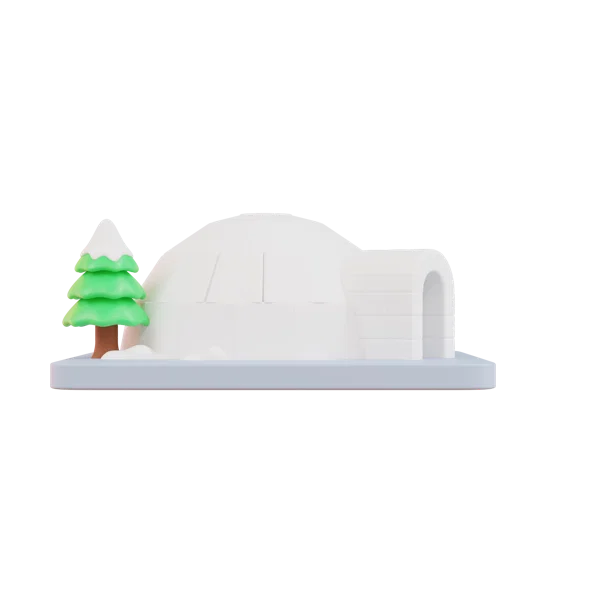 Snow Home 3D icon, view 1