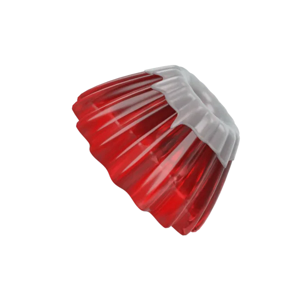 Gelatine 3D icon, view 3