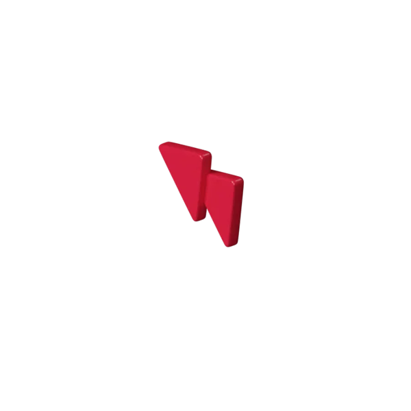 Media Buttons - Backwards 3D icon, view 5