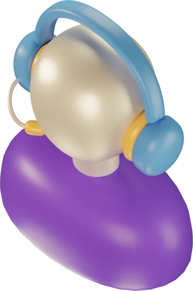 Assistant male 3D icon, view 5