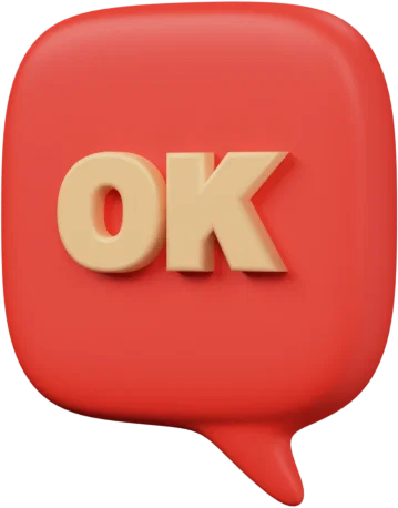 Speech Bubble 12 3D icon, view 2