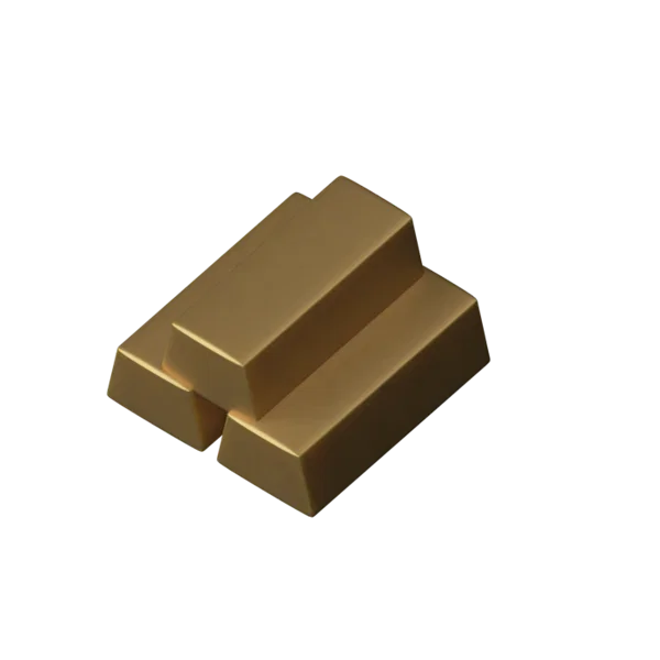 Golden Bricks 3D icon, view 5