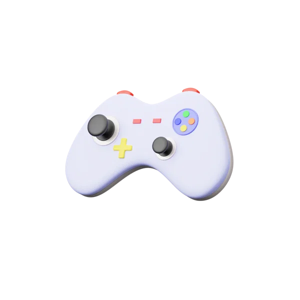 Joystick 2 3D icon, view 2