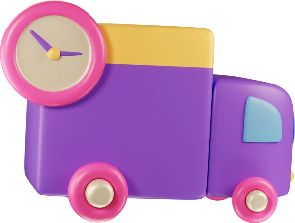 Bus 3D icon, view 3