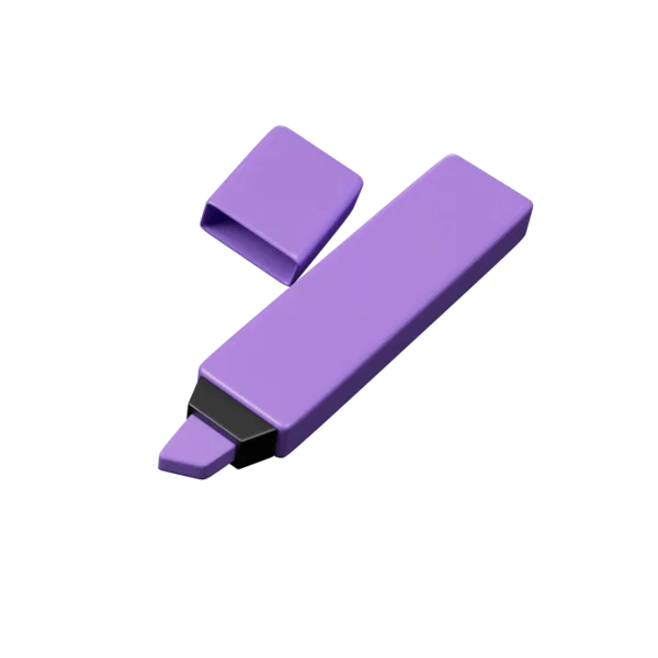 Marker 3D icon, view 1