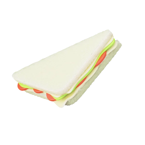 Sandwich 3D icon, view 5