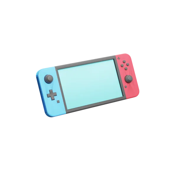 Video Controller 3D icon, view 3