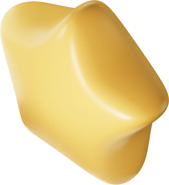 Star 3D icon, view 5