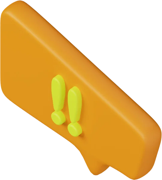 Speech Bubble 36 3D icon, view 5
