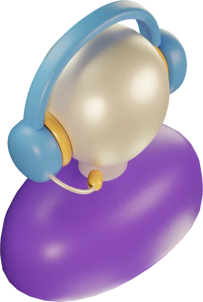 Assistant male 3D icon, view 4