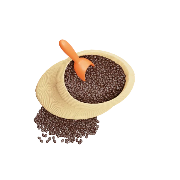 Coffee Bag 3D icon, view 4