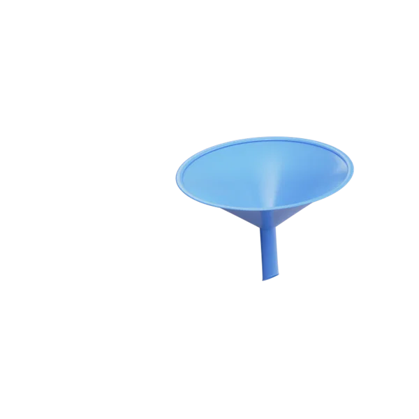 Filter 3D icon, view 3