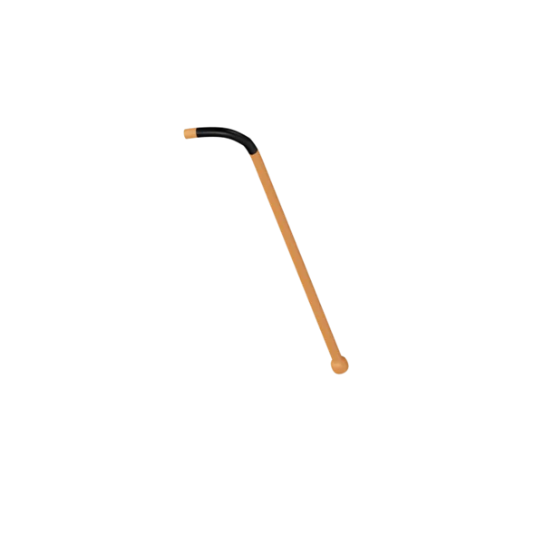 Walking Cane 3D icon, view 5