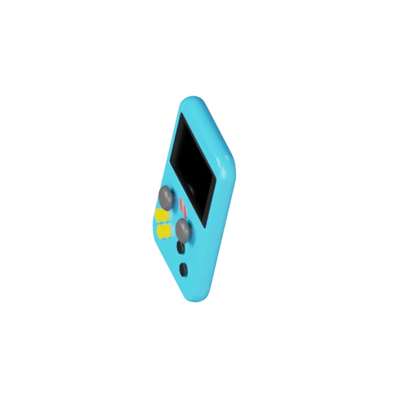 Gameboy 3D icon, view 5