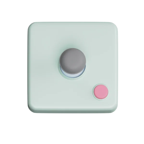 Joystick 3D icon, view 4