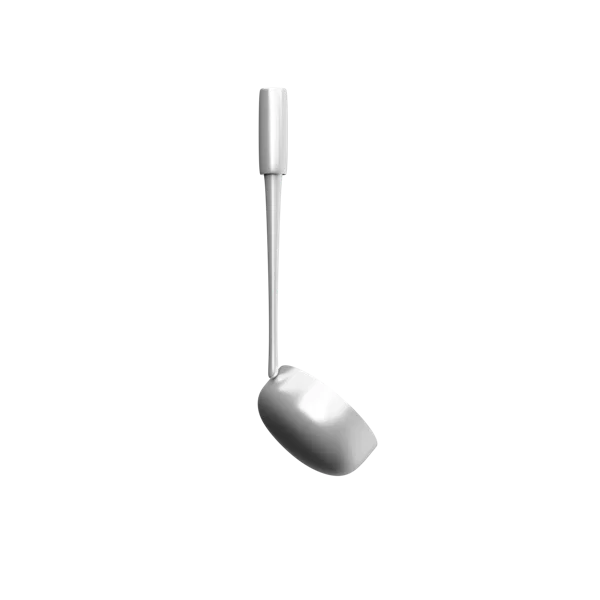 Ladle 3D icon, view 3