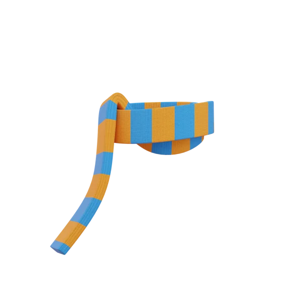 Scarf 3D icon, view 2